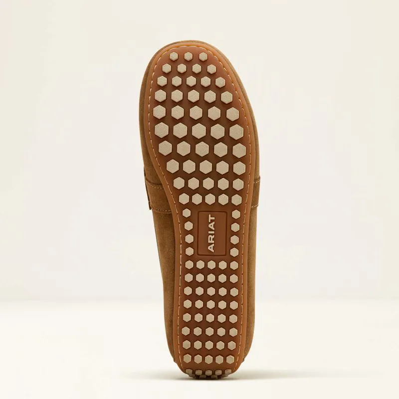 Ariat Selene Driving Shoe - Caramel Suede-6