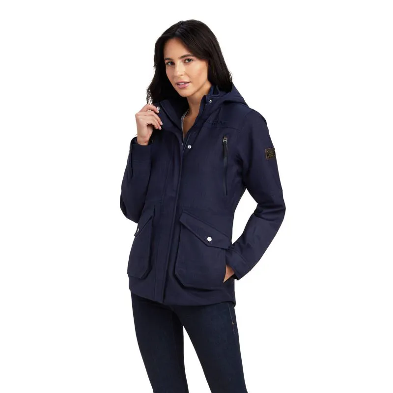 Ariat Sterling Waterproof Insulated Parka - Navy Heather