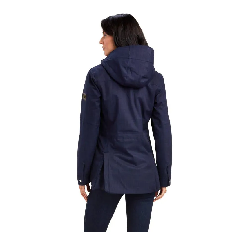 Ariat Sterling Waterproof Insulated Parka - Navy Heather-2