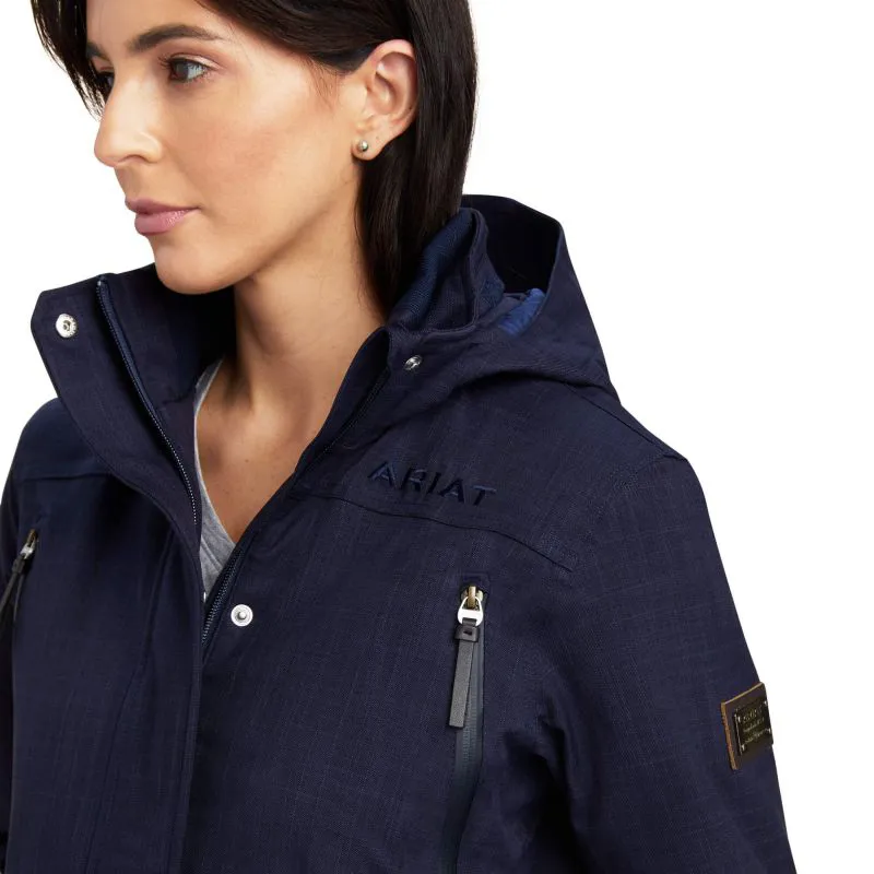 Ariat Sterling Waterproof Insulated Parka - Navy Heather-3