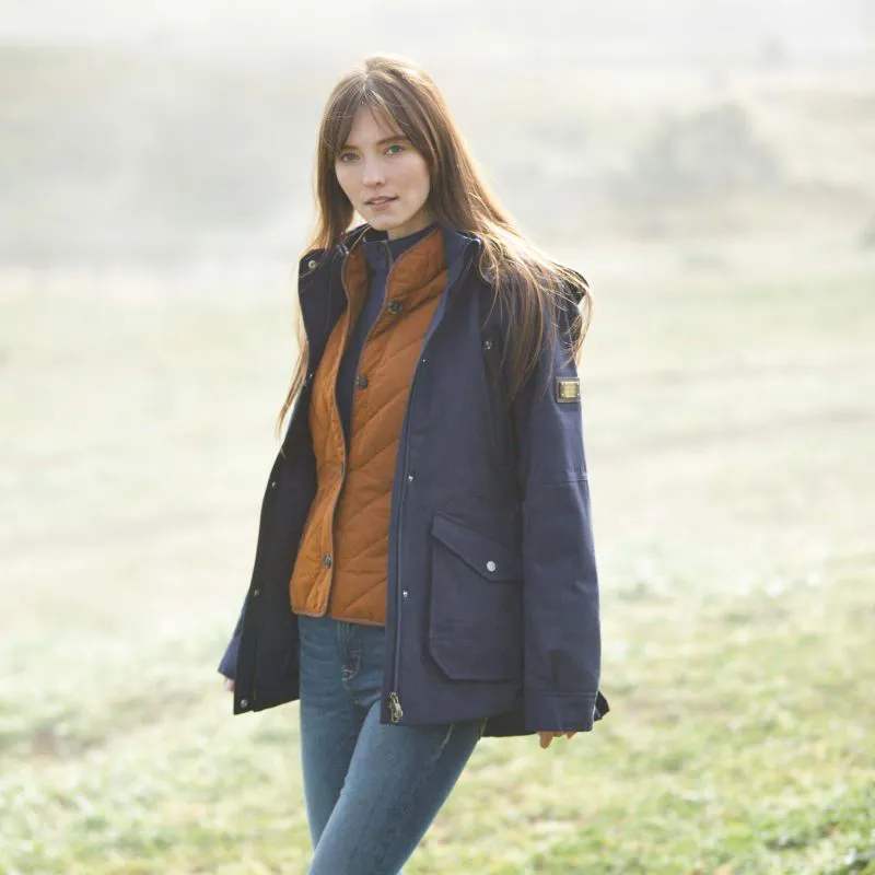 Ariat Sterling Waterproof Insulated Parka - Navy Heather-4