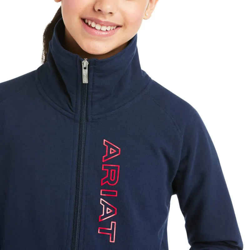 Ariat Team Logo Full Zip Kids Sweatshirt - Team-2