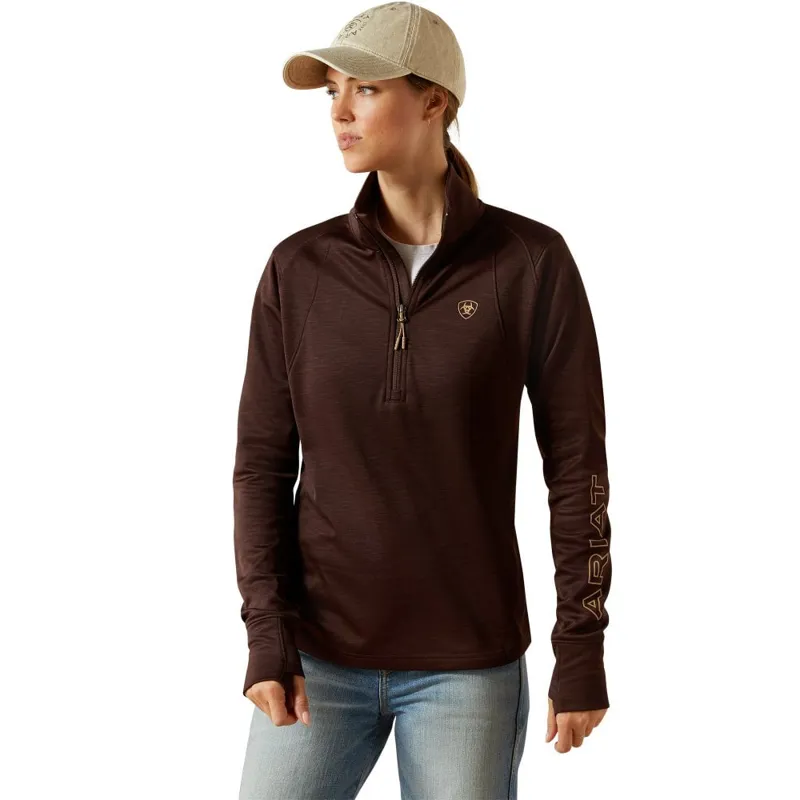 Ariat Team EQ 1/2 Zip Pullover Ladies - Java