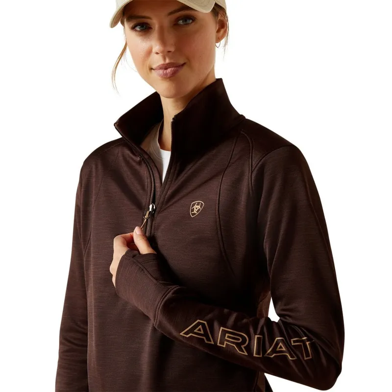 Ariat Team EQ 1/2 Zip Pullover Ladies - Java-1