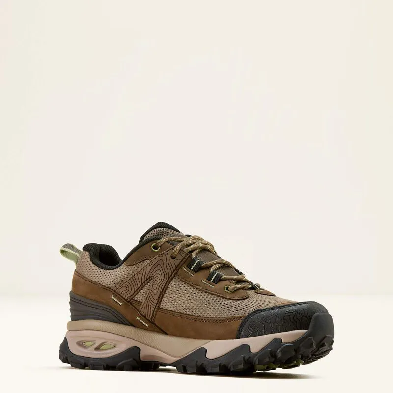 Ariat Traverse Low Waterproof Hiking Boot 4 - Brown Bark-1