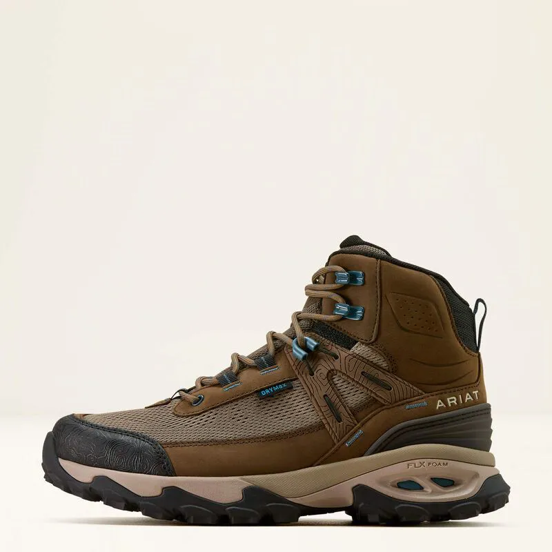 Ariat Traverse Mid Waterproof Hiking Boot 4 - Brown Bark