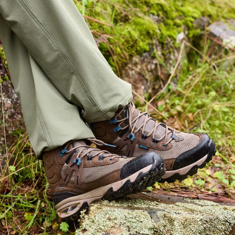Ariat Traverse Mid Waterproof Hiking Boot 4 - Brown Bark-8