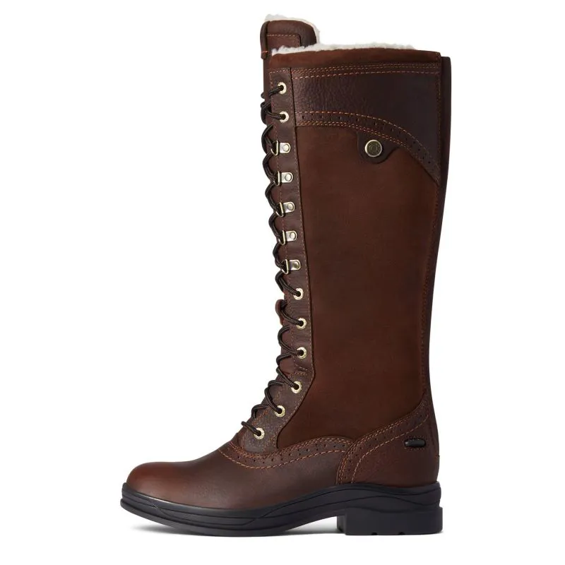 Ariat Wythburn Tall H20 Ladies Boots - Dark Brown-2