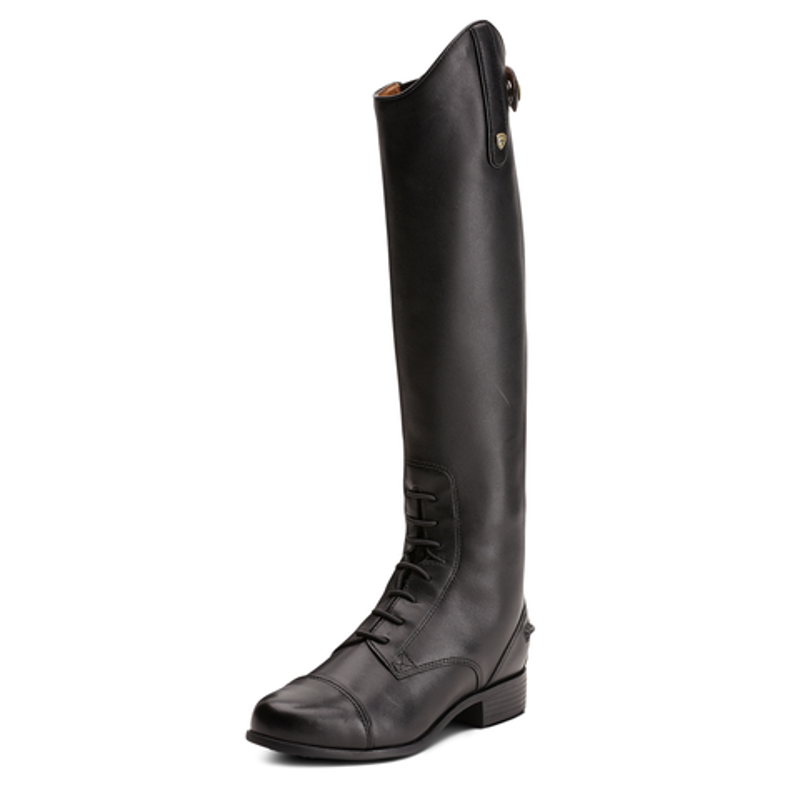 Ariat Youth Heritage Contour Field Zip Tall Riding Boot - Black-1