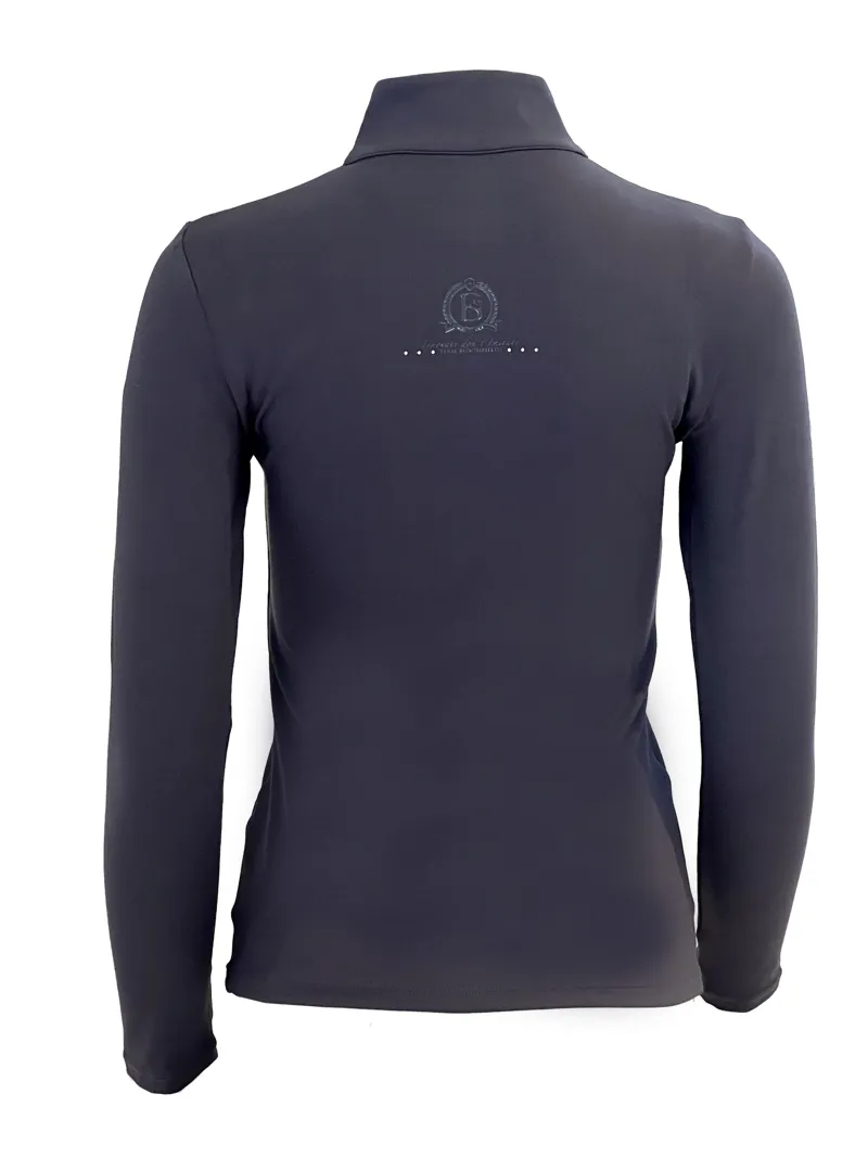 Bloomfields Maya Pleated Base Layer - Gun Metal Grey/ Silver-1