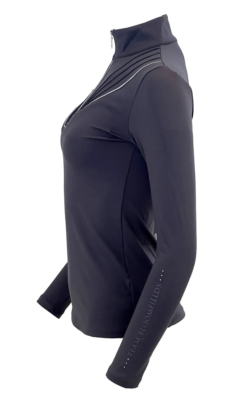 Bloomfields Maya Pleated Base Layer - Gun Metal Grey/ Silver-2