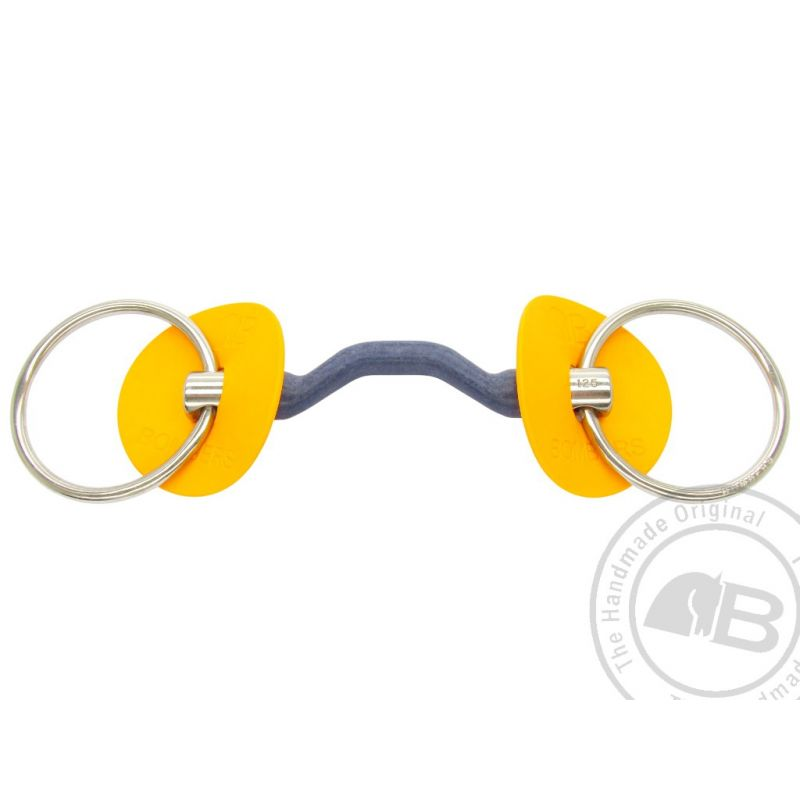 Bomber Bits Loose Ring Bomber Blue Snaffle