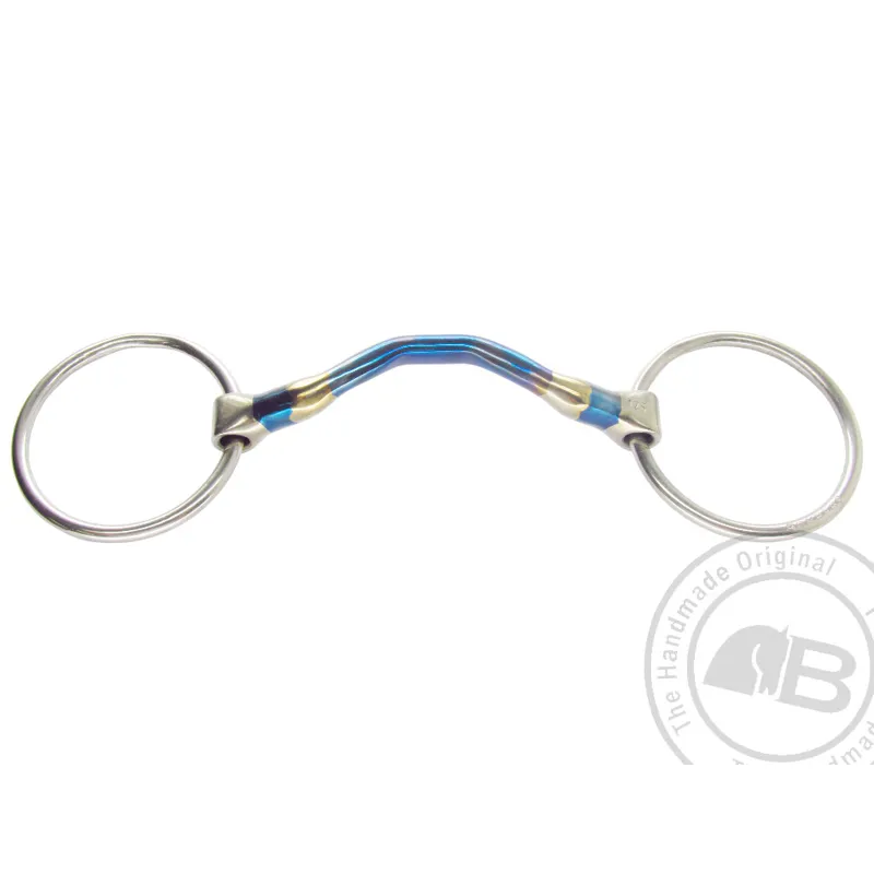 Bomber Bits Loose Ring Happy Tongue Bit