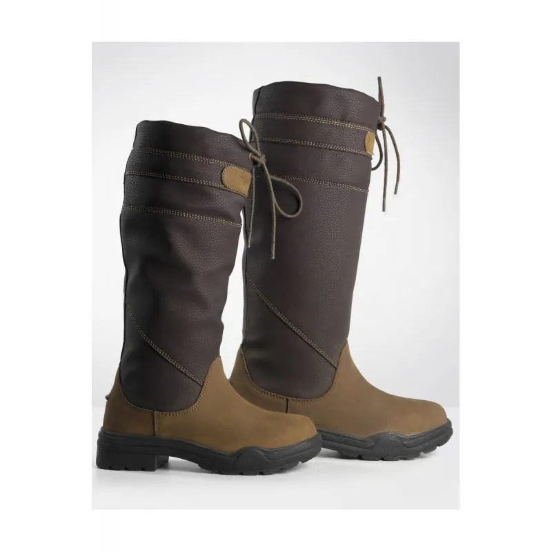 Brogini Derbyshire Kids Country Boots - Brown