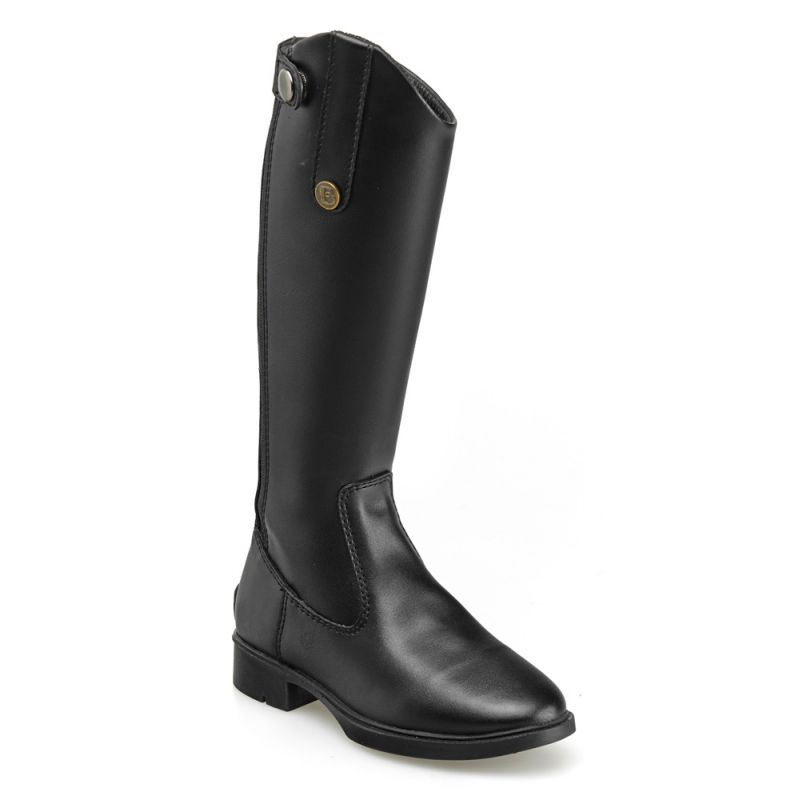Brogini Modena Piccino Child's Synthetic Long Boot GB651 - Black-1