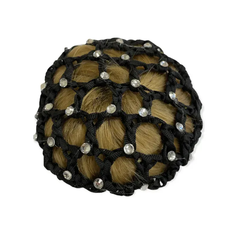 Equetech Crystal Bun Net - Black