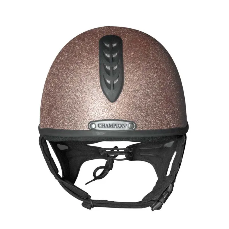 Champion X-Air Sport Junior Jockey Helmet - Rose Gold