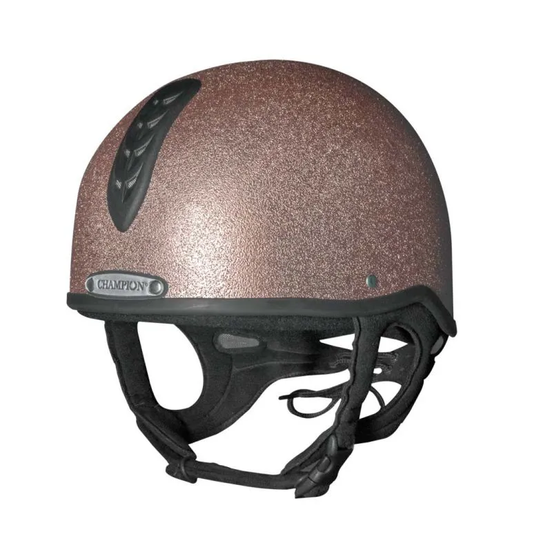 Champion X-Air Sport Junior Jockey Helmet - Rose Gold-1