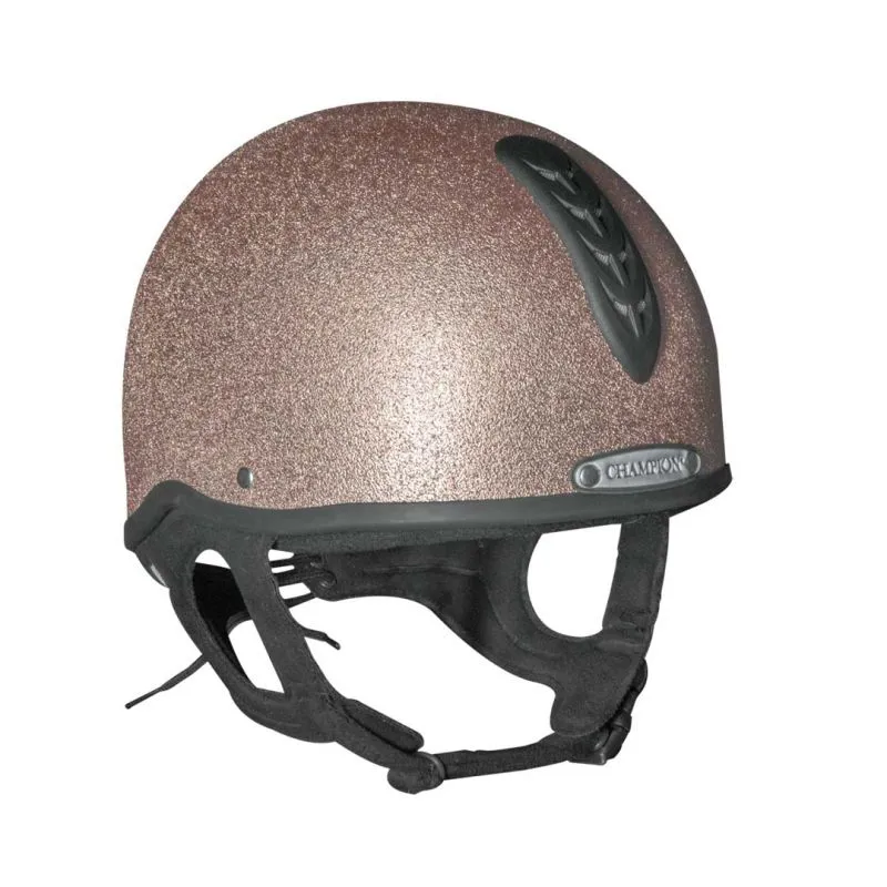 Champion X-Air Sport Junior Jockey Helmet - Rose Gold-2