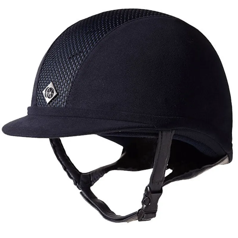 Charles Owen Ayr8 Plus Riding Hat - Navy/Navy