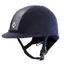 Charles Owen Ayr8 Riding Hat - Navy/Silver