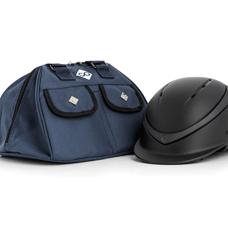 Charles Owen Compact Helmet Bag - Navy-7