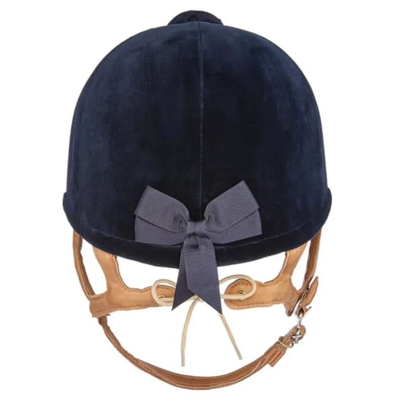 Charles Owen Fian Riding Hat - Navy-1