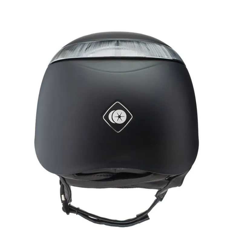 Charles Owen Halo Riding Hat - Black/Platinum-1