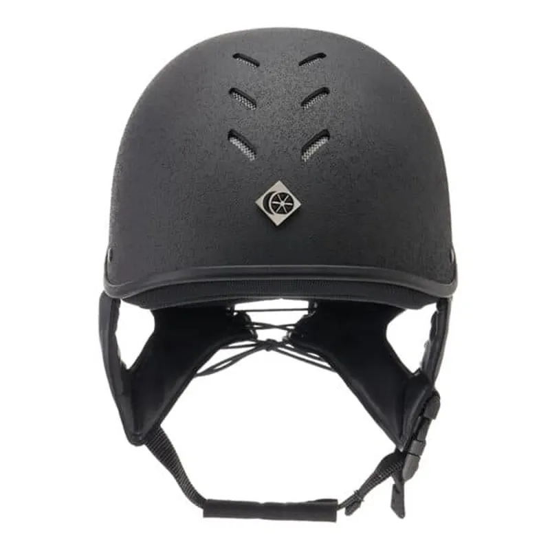 Charles Owen JS1 Pro Riding Hat 58 Round - Black