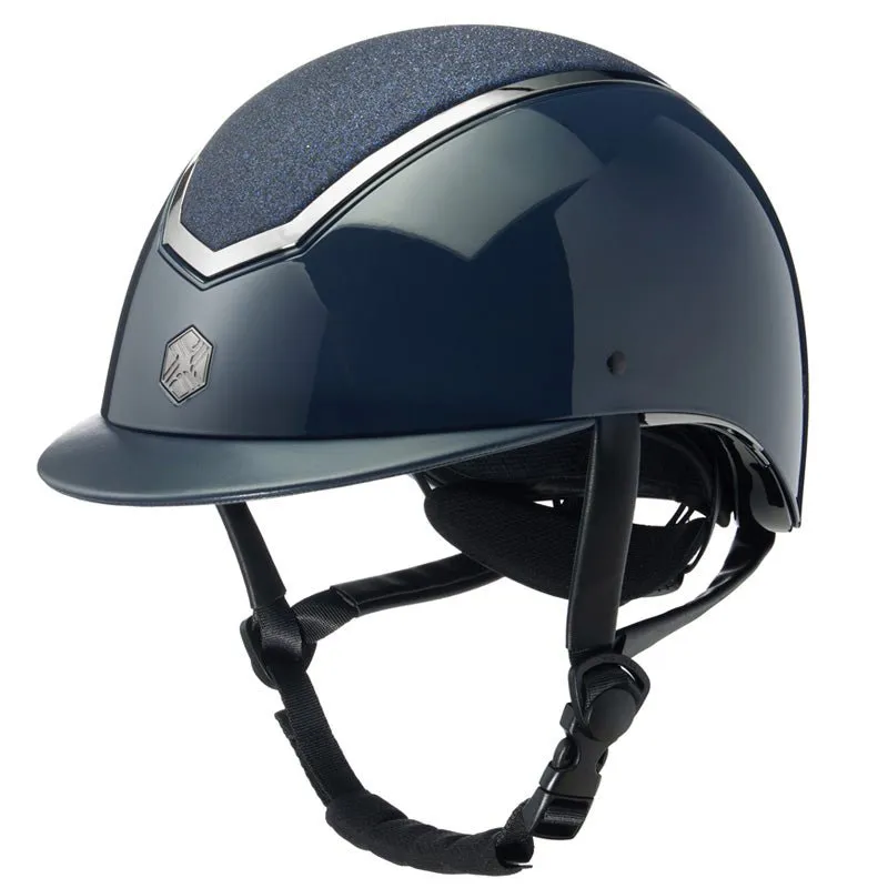 Charles Owen Kylo Helmet - Navy Gloss