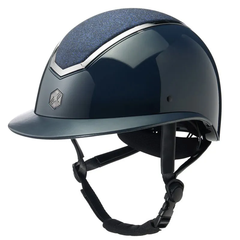 Charles Owen Kylo Helmet - Navy Gloss-1