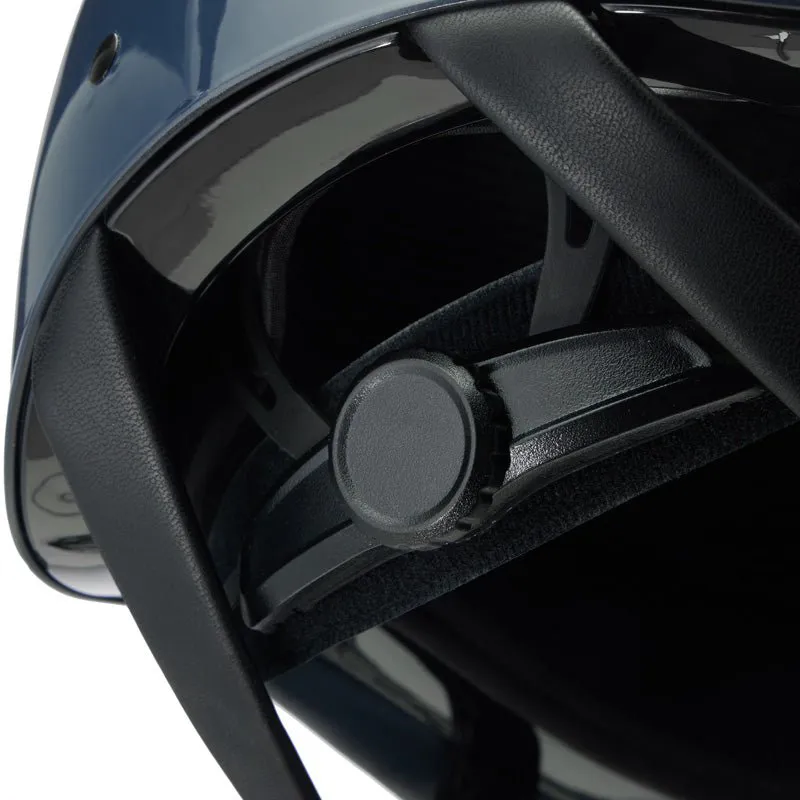 Charles Owen Kylo Helmet - Navy Gloss-3