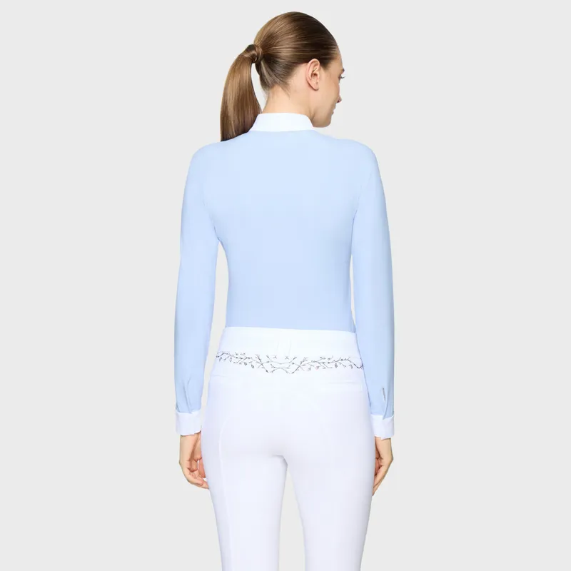 Samshield Colette Competition Shirt - Cashmere Blue-2