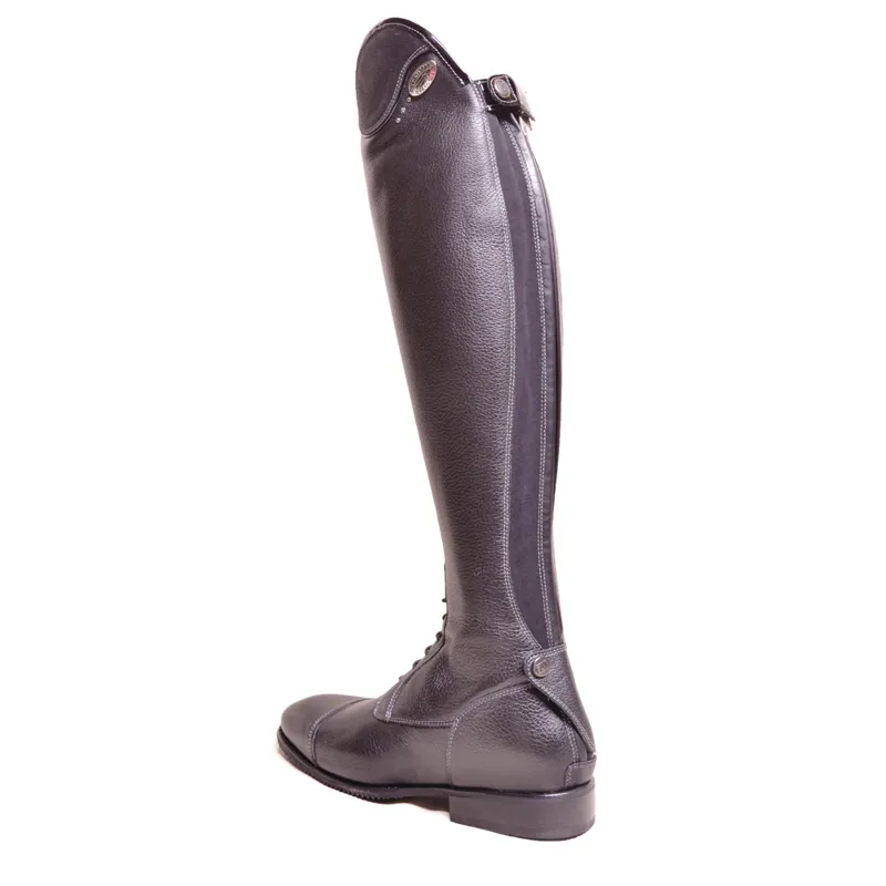 Deniro Boots Salentino Long Riding Boots Laced 39 Mcm - Glitter Black-1