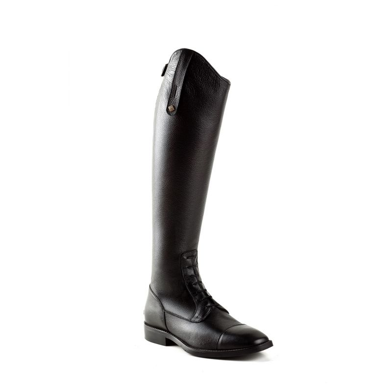 Deniro S3312 Long Riding Boots Quick Leather - Black