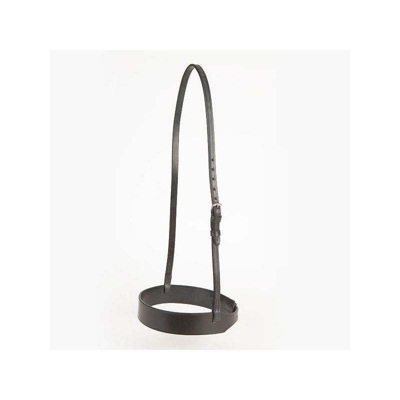 Elico Plain Extra Wide Noseband - Havana