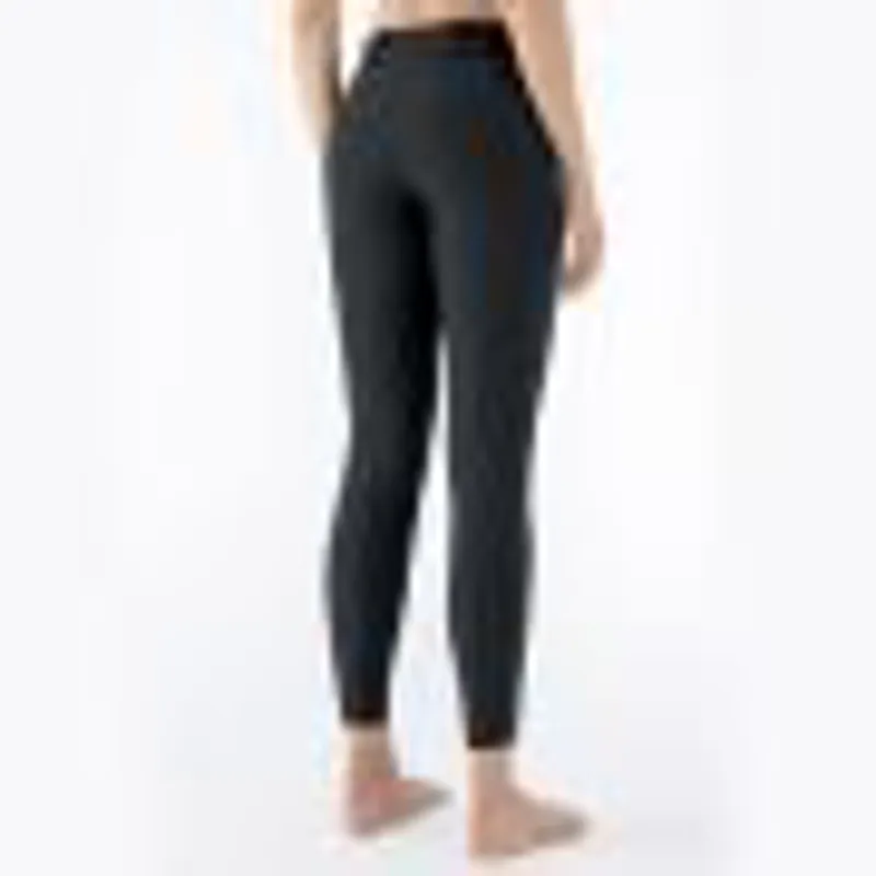 Equiline Evrakh Women's High Waist Knee Grip Riding Tights - Black-1