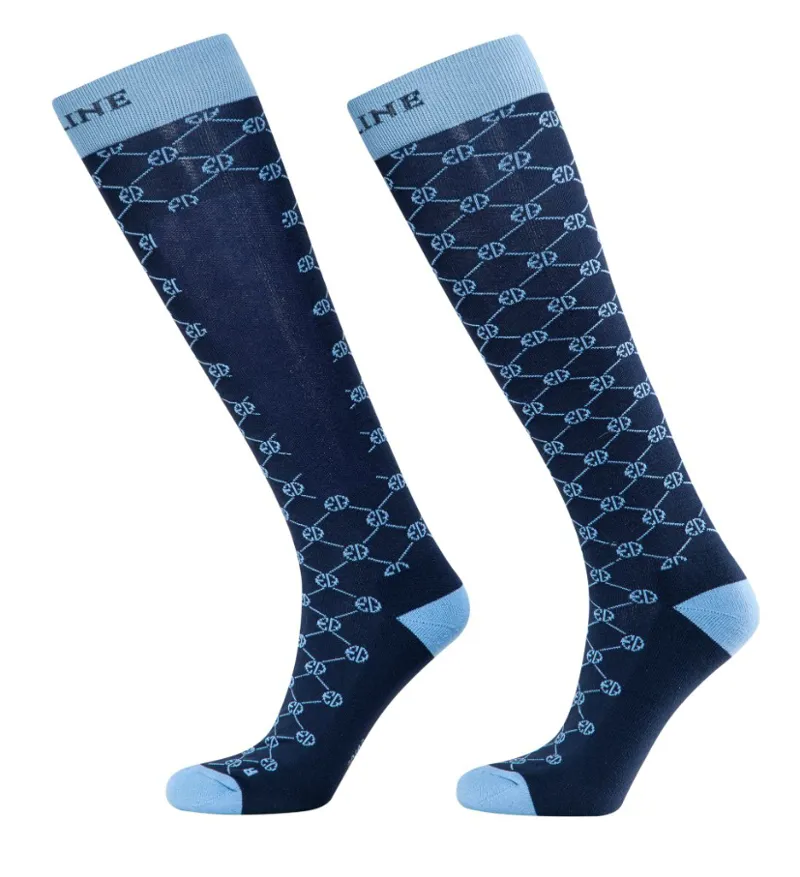 Equiline Socks Blue/Blue - 39-42