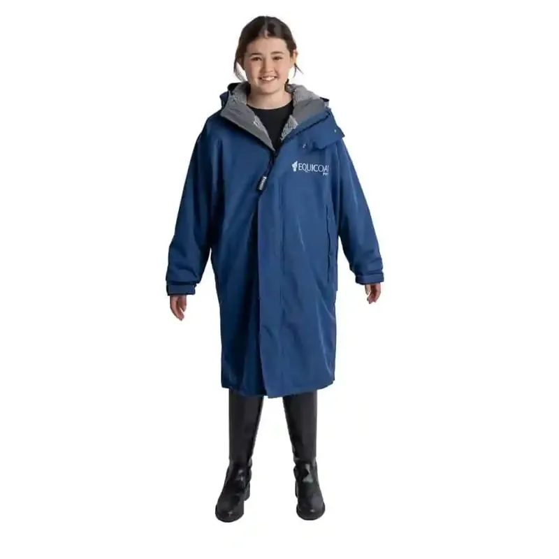 Equicoat Pro Kids Coat S - Navy