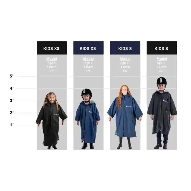 Equicoat Pro Kids Coat S - Navy-2