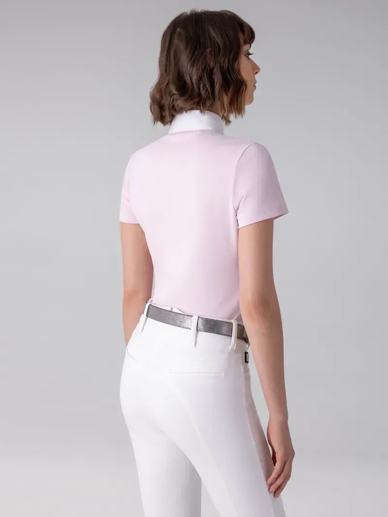 Equiline Belen Ladies Competition Shirt - Rosa-3