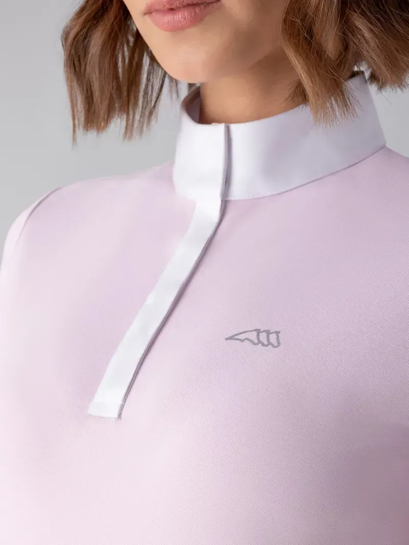 Equiline Belen Ladies Competition Shirt - Rosa-4