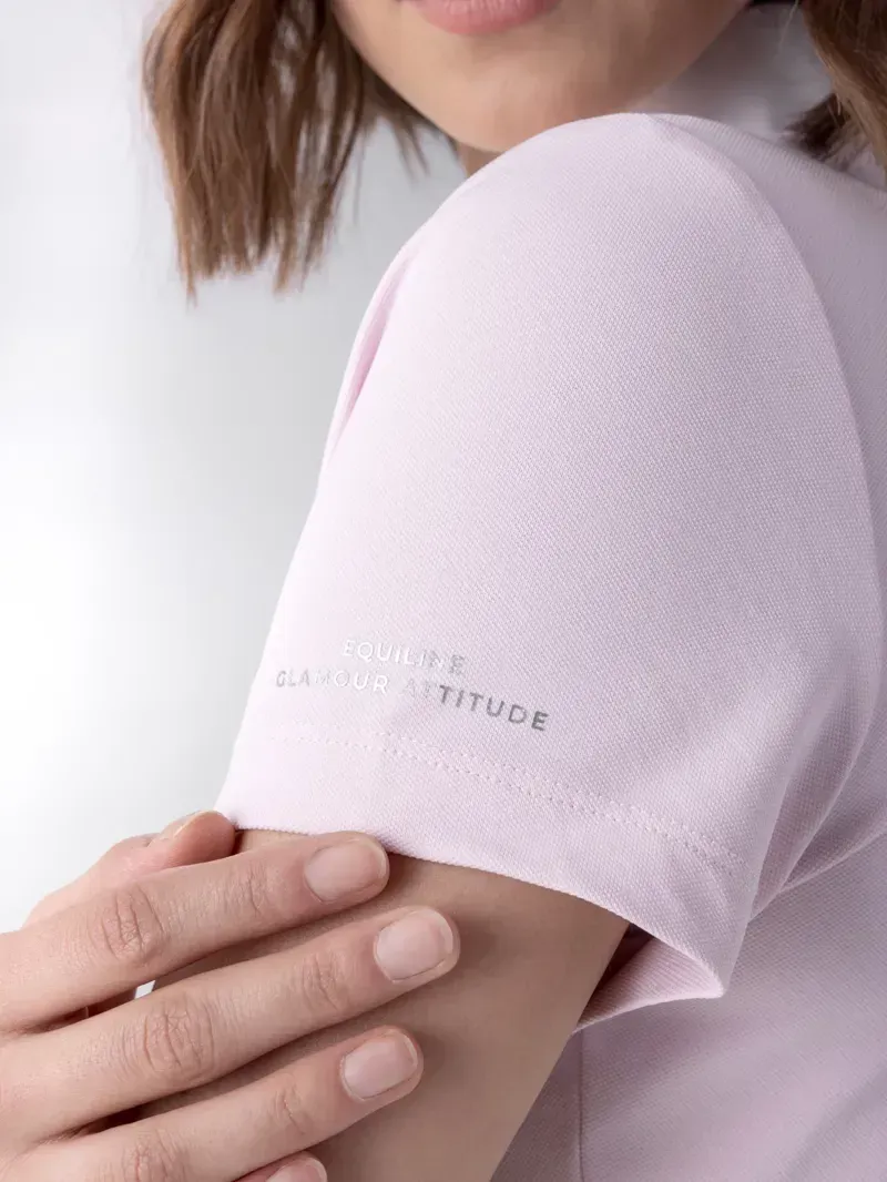 Equiline Belen Ladies Competition Shirt - Rosa-5