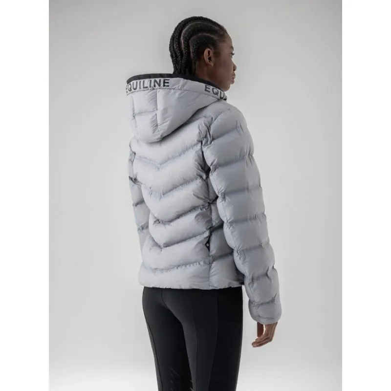 Equiline Cabry Ladies Bomber Jacket - Sleet-2