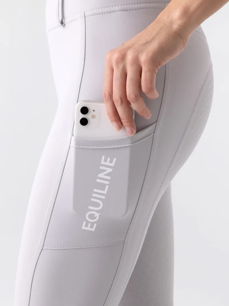 Equiline Calref Full Grip Women's Riding Leggings - Ice-3