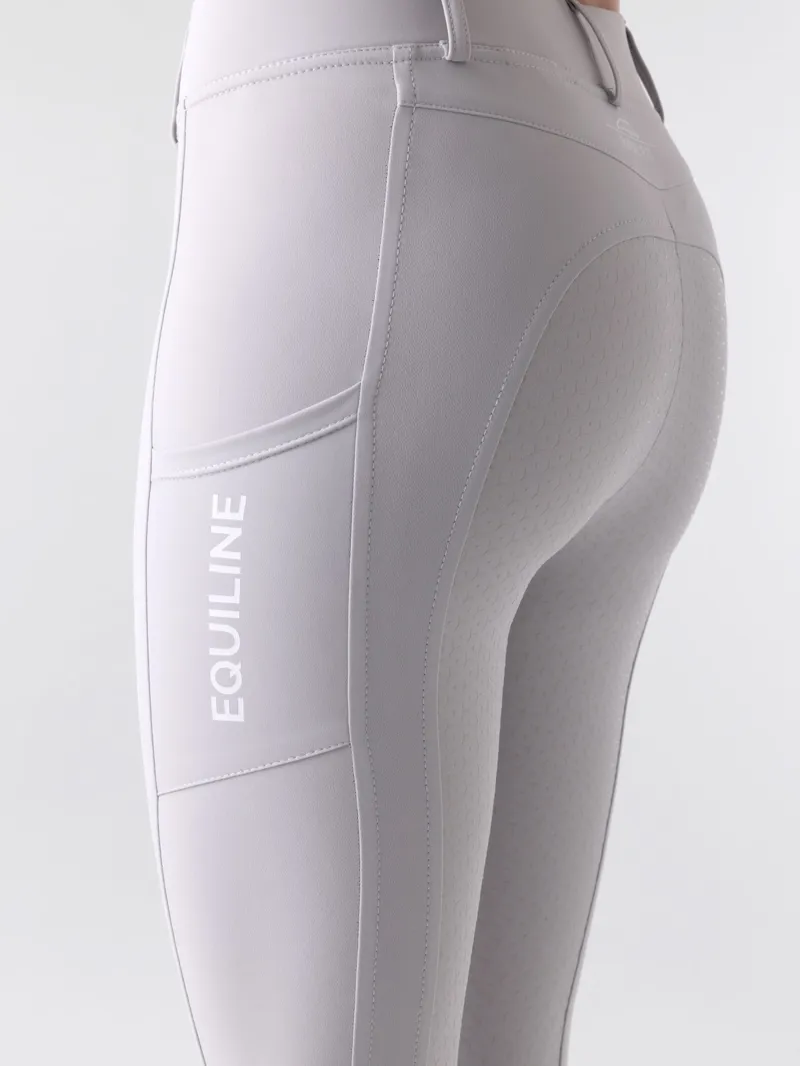 Equiline Calref Full Grip Women's Riding Leggings - Ice-4