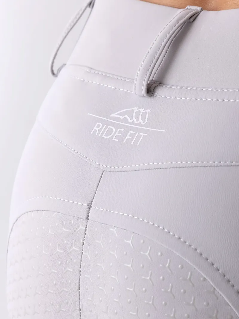 Equiline Calref Full Grip Women's Riding Leggings - Ice-5