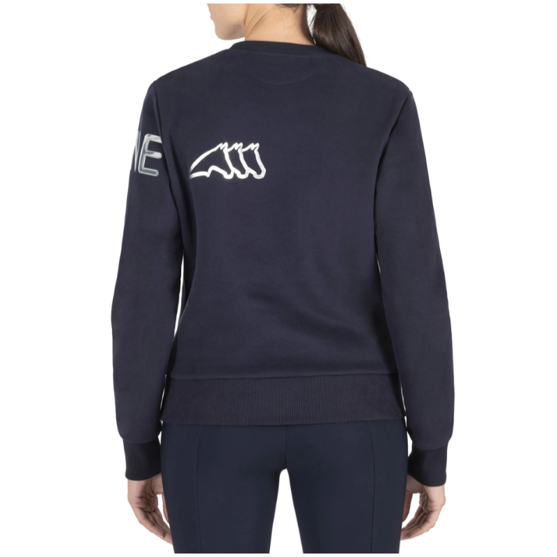 Equiline Cenor Ladies Sweatshirt - Blue-1