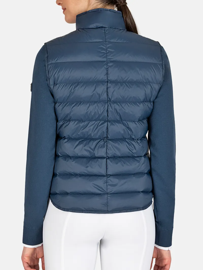 Equiline Ebice Ladies Down Gilet - Diplomatic Blue-1