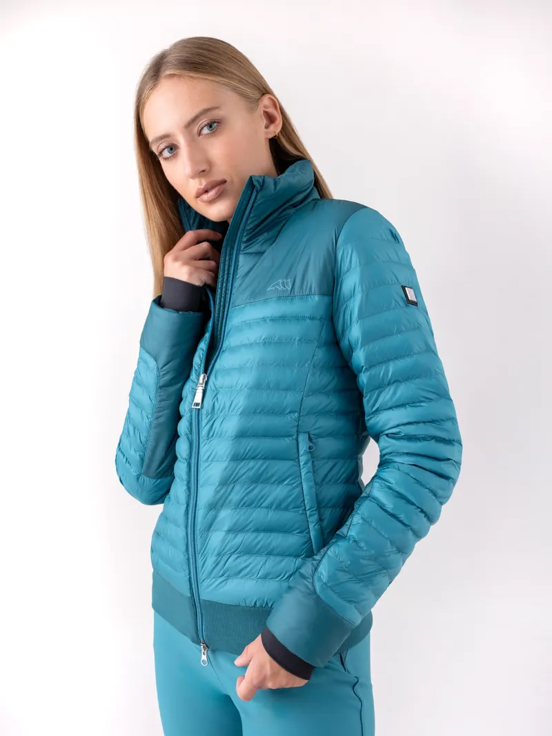 Equiline Ekimo Women's Down Jacket - Tahitian Tide-2
